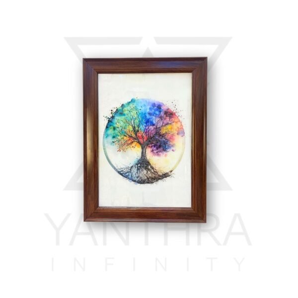 Circle of Life – Resin Tree Art Frame