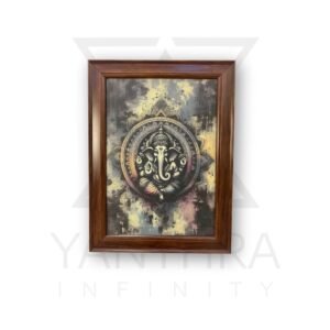 Divine Wisdom – Ganesha Canvas Art Frame