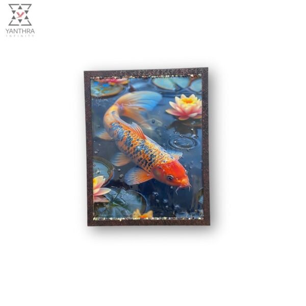 Koi Serenity – Resin Art Frame