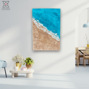 Sea Texture Wall Art – Handmade Elegance