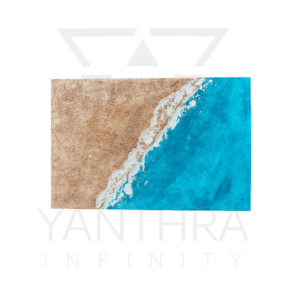 Sea Texture Wall Art – Handmade Elegance
