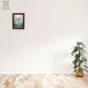 Green Bird Art Frame
