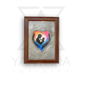 Heart of Bond – Resin Texture Art Frame