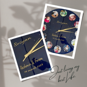 Personalized Custom Photo Clock – Memories on Your Wal