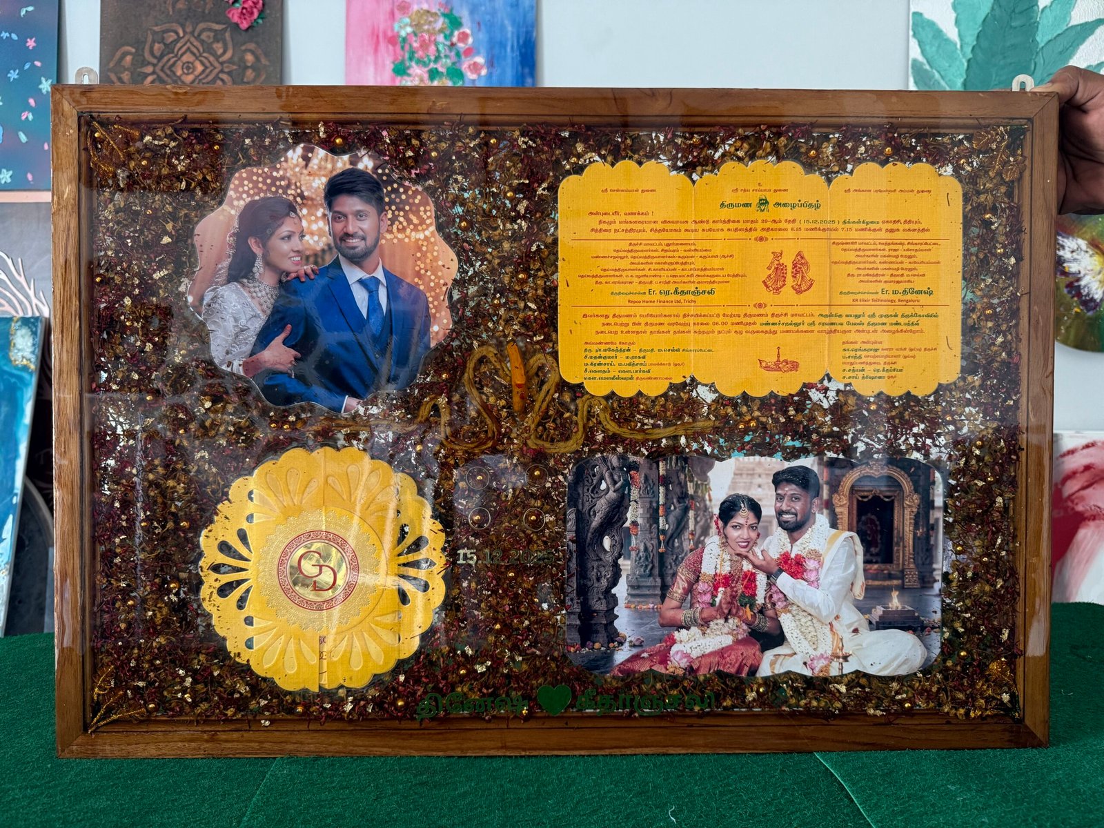 Preserved mala frame 33