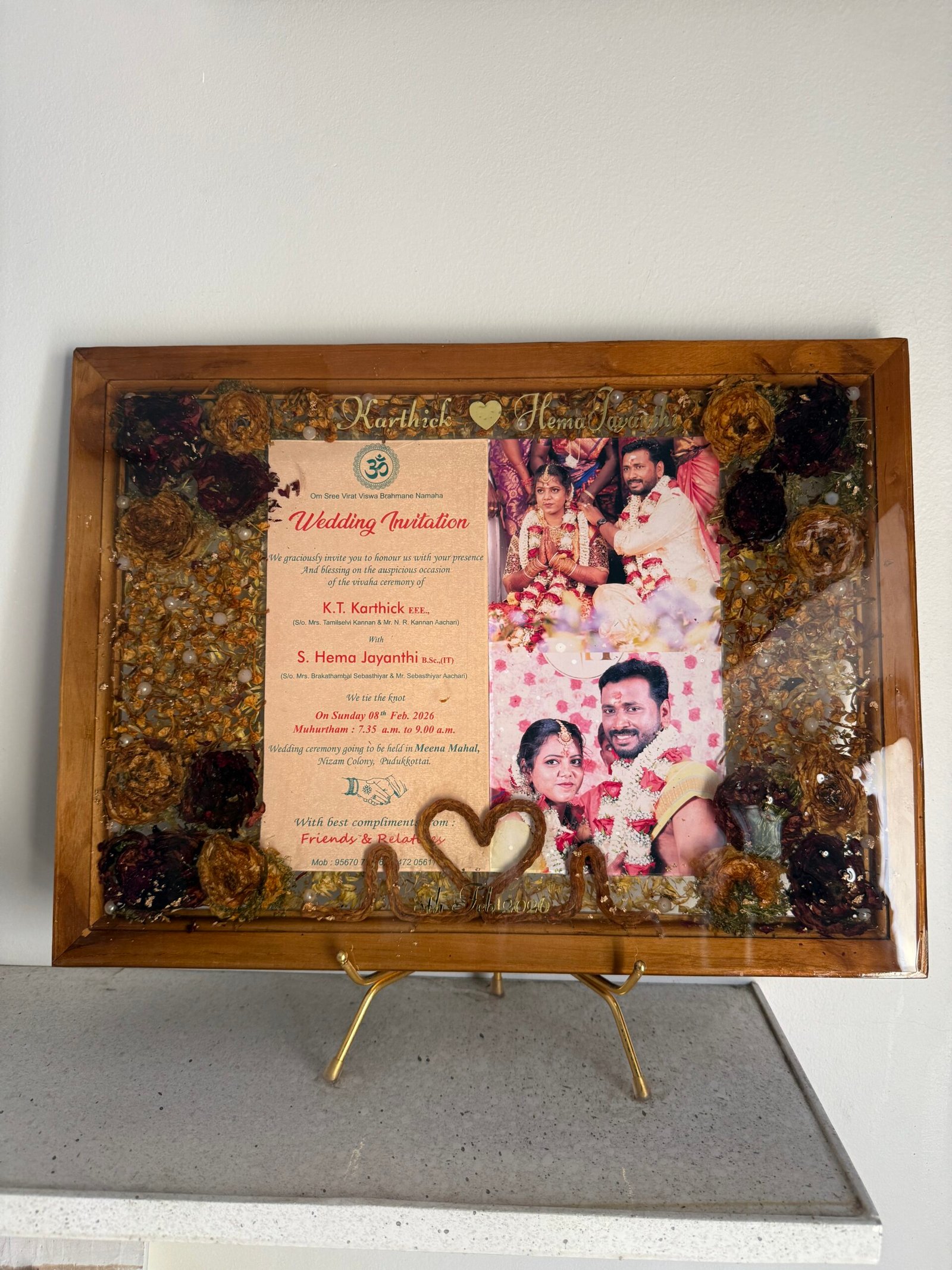 Preserved mala frame 17